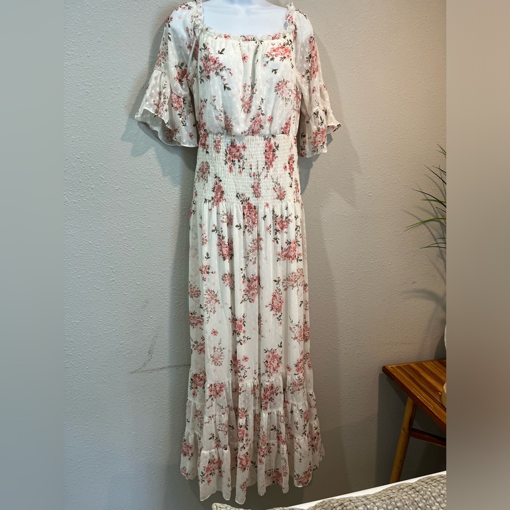 Women’s NWT Premier Amour cottagecore floral maxi  Dress Sz 10